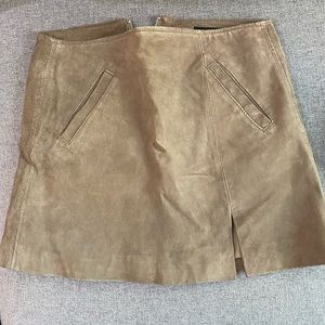 BLANK NYC Leather Mini Skirt